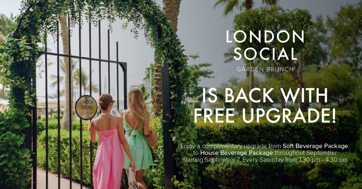 London Social Garden Brunch is Back!