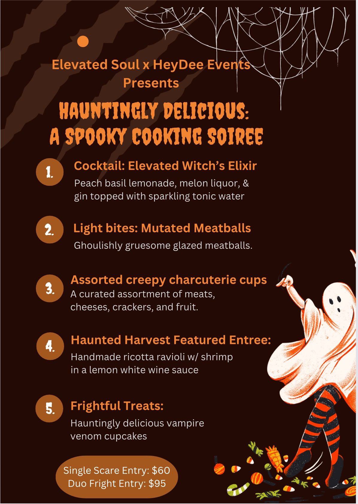 Hauntingly Delicious: A Spooky Cooking Soiree