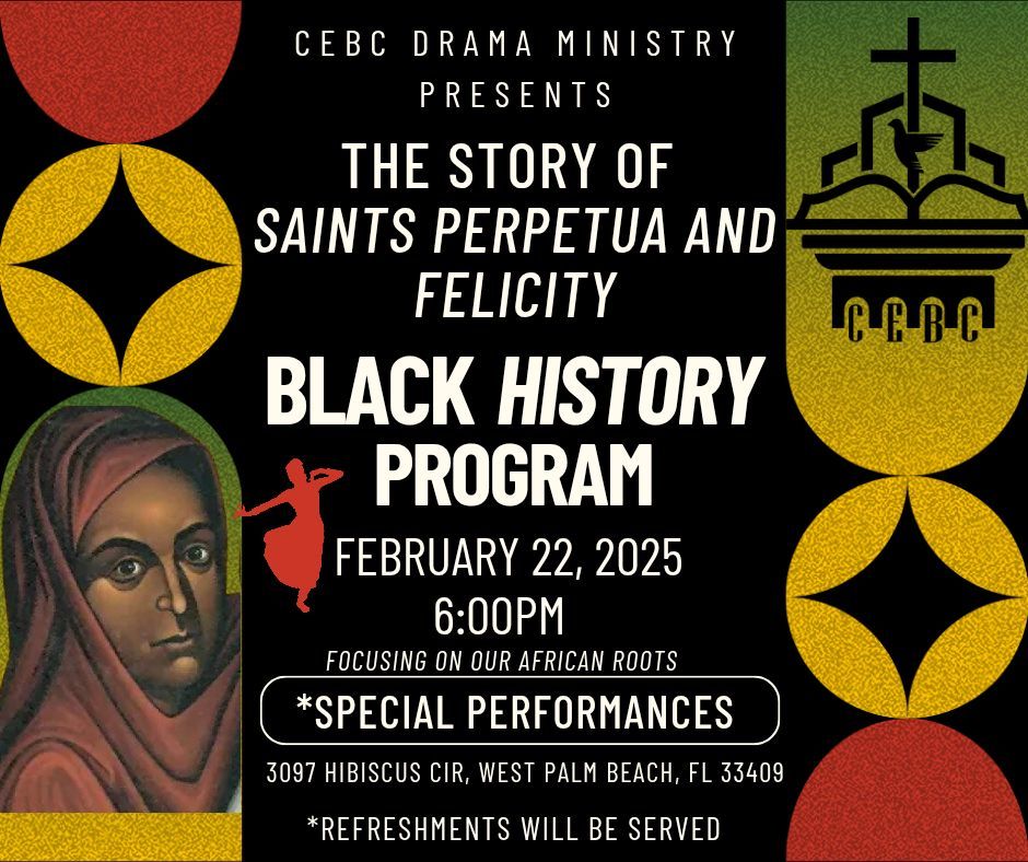 CEBC PRESENTS: OUR AFRICAN ROOTS OF CHRISTIANITY