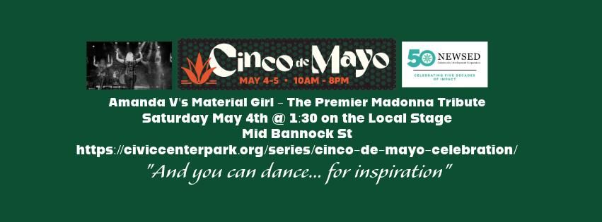 Material Girl brings a little glam to Cinco de Mayo May 4th!