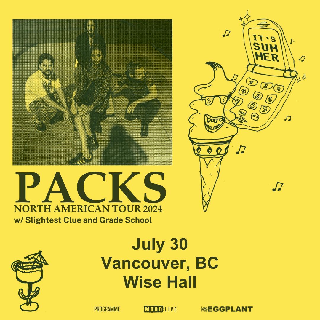 Packs w\/ Slightest Club & Grade School - Vancouver