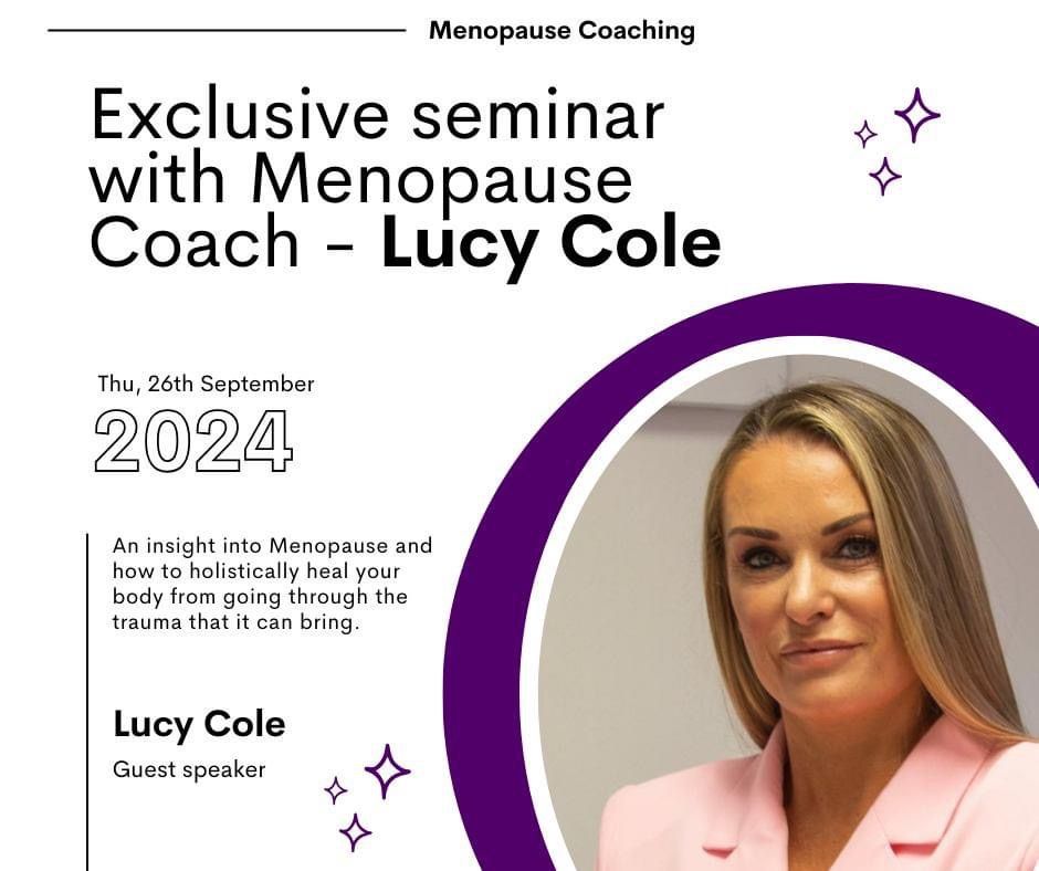 Guidance on your Holistic Menopause Journey Seminar