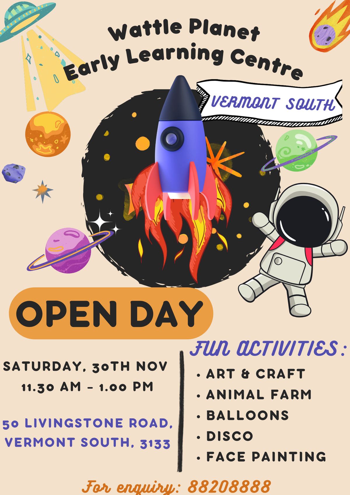 Blast-Off Open Day!