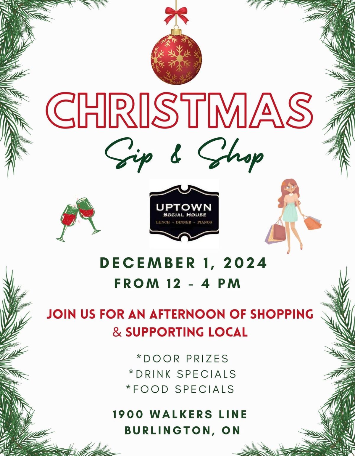 Christmas Sip & Shop