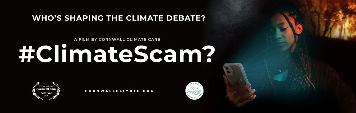 Screening of #ClimateScam? with Q&A at Plaza Cinema in Truro