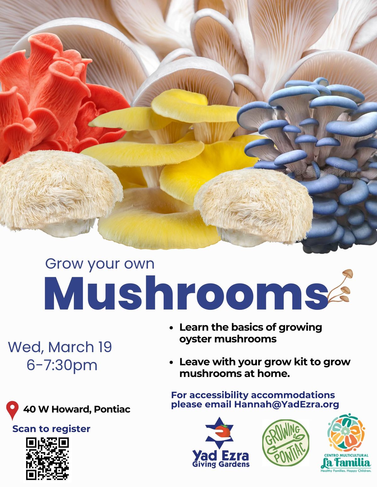 Grow Your Own Mushrooms