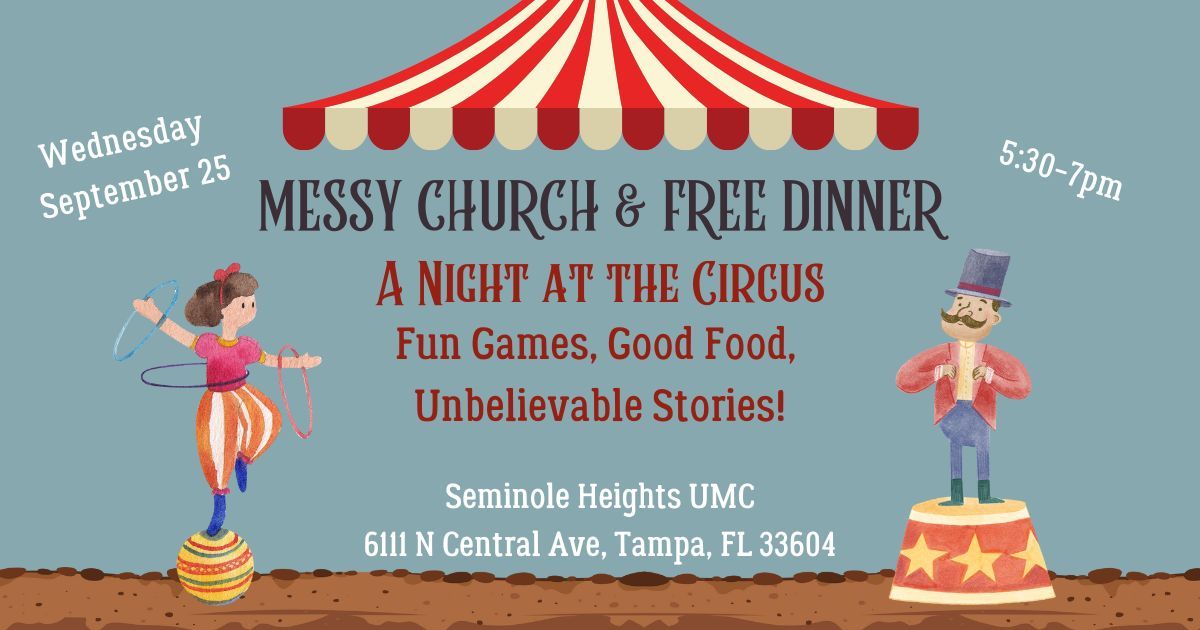 Messy Church: A Night at the Circus