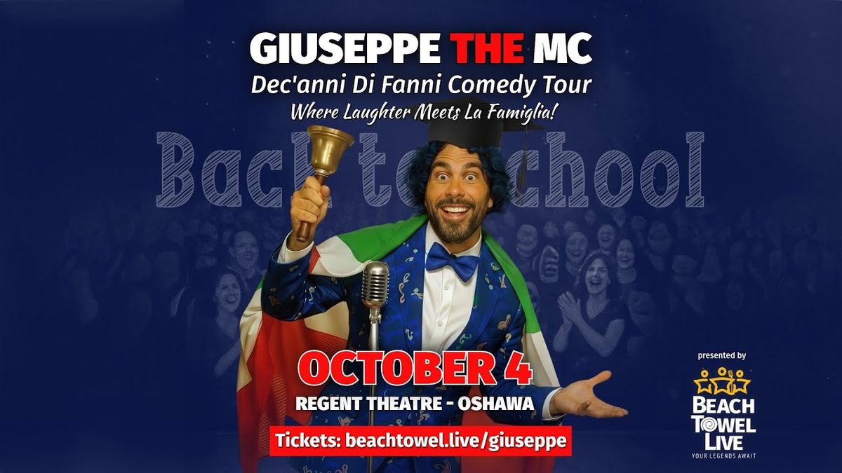Giuseppe The MC at Regent Theatre-UOIT