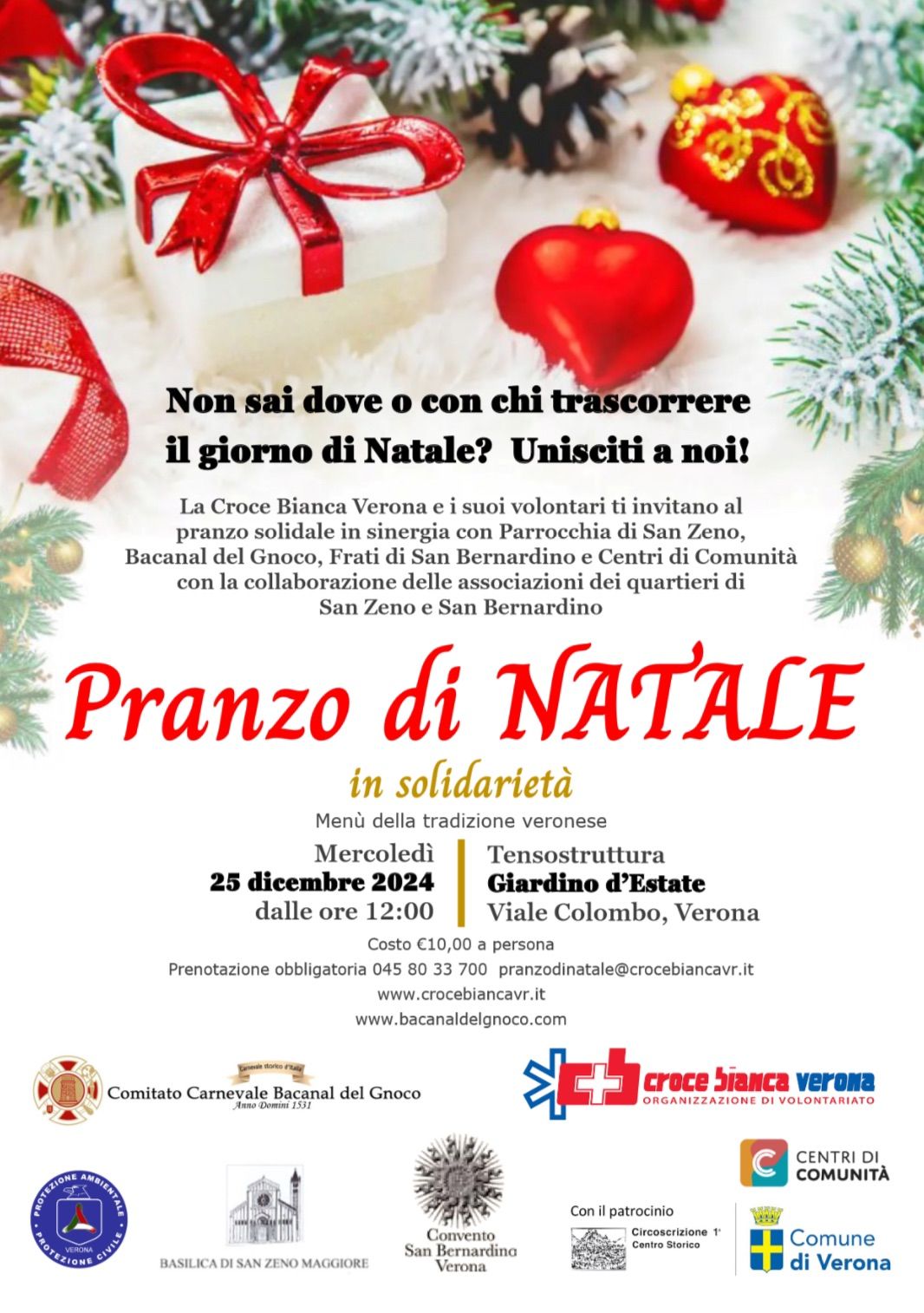 Pranzo di Natale in Solidariet\u00e0