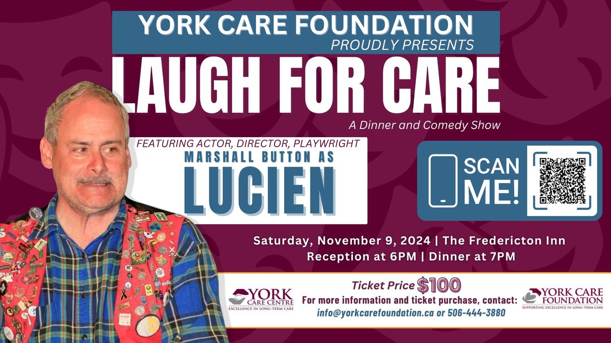 Laugh For Care 2024: A Dinner And Comedy Show