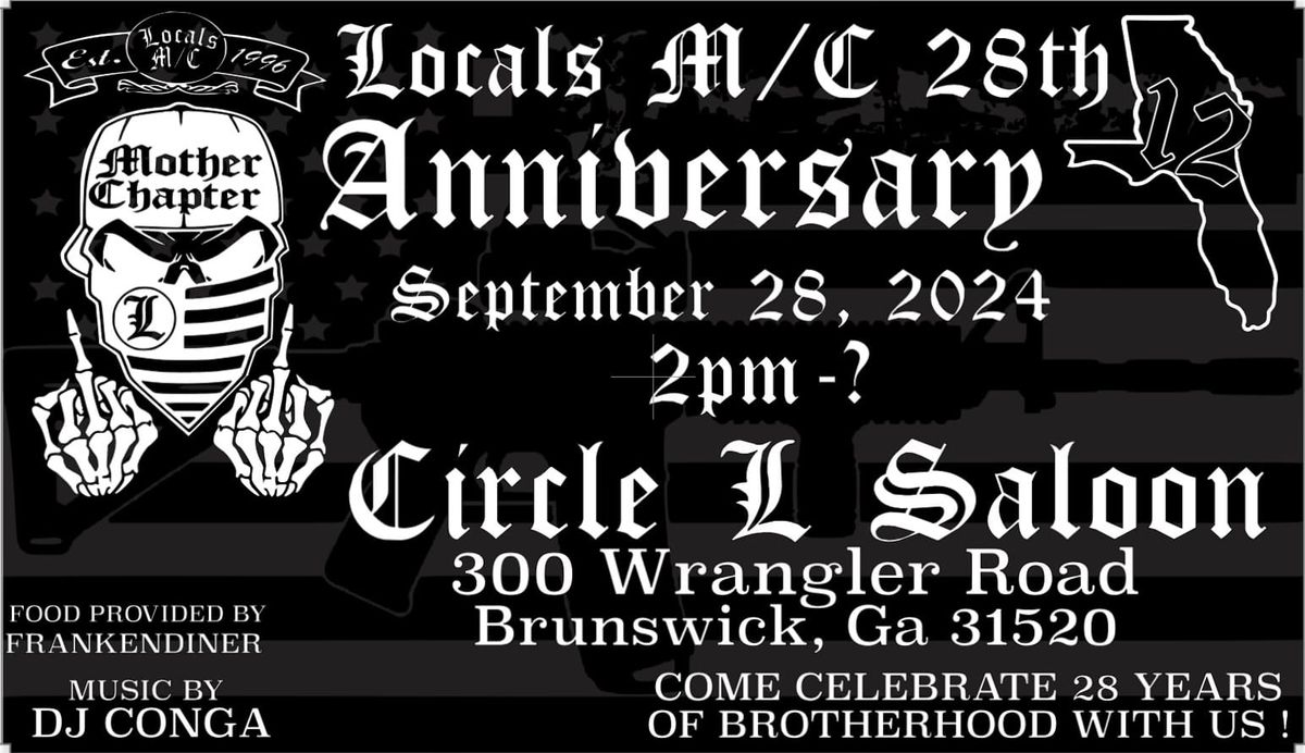 Locals MC 28th Anniversary 