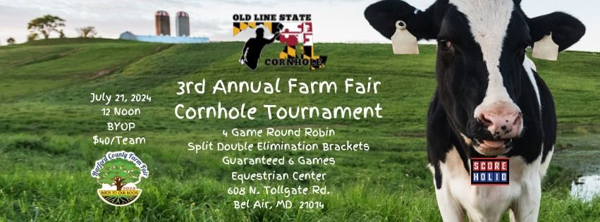 OLSC Harford County Farm Fair Cornhole Tournament