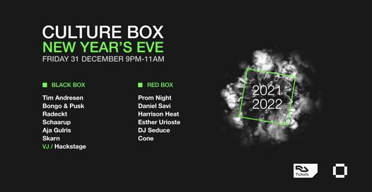 CANCELLED Culture Box New Year's Eve