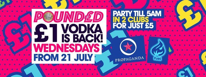 POUNDED RETURNS, Fuel, Kingston upon Hull, 21 July to 22 July