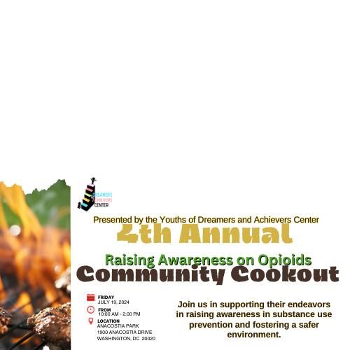 4th Annual Community Cookout - Raising Awareness on Opioids