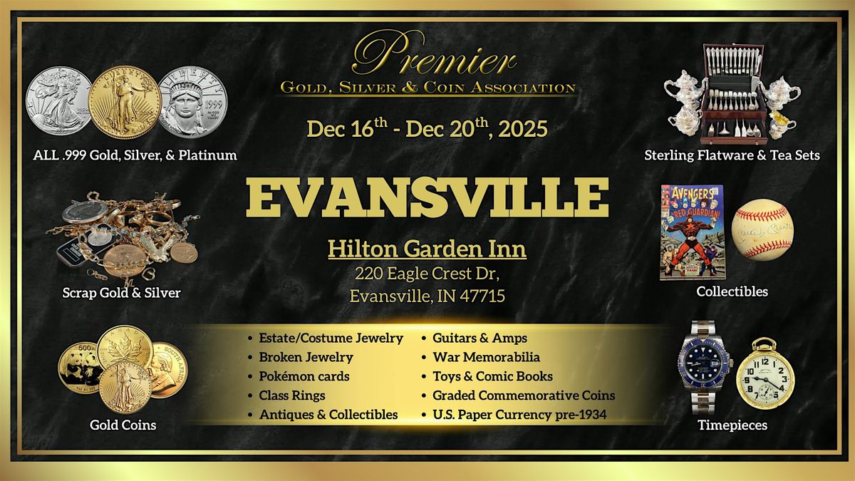 Evansville, IN FREE 5- Day Event