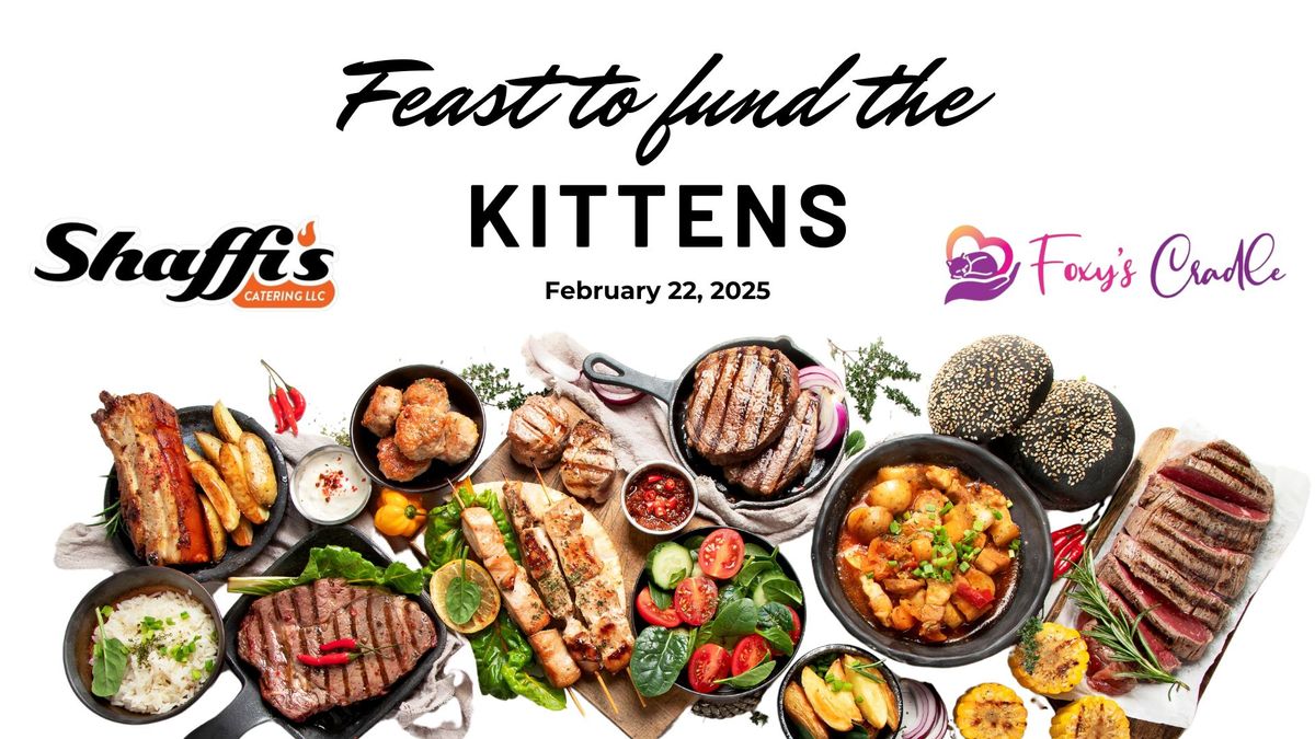 Feast to Fund the Kittens