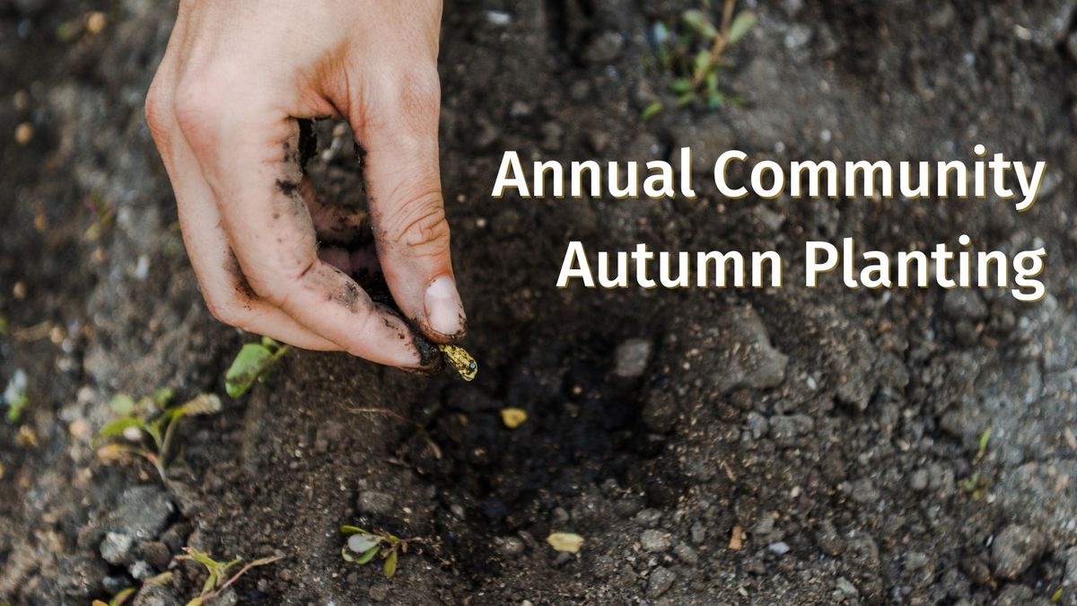 Annual Community Autumn Planting