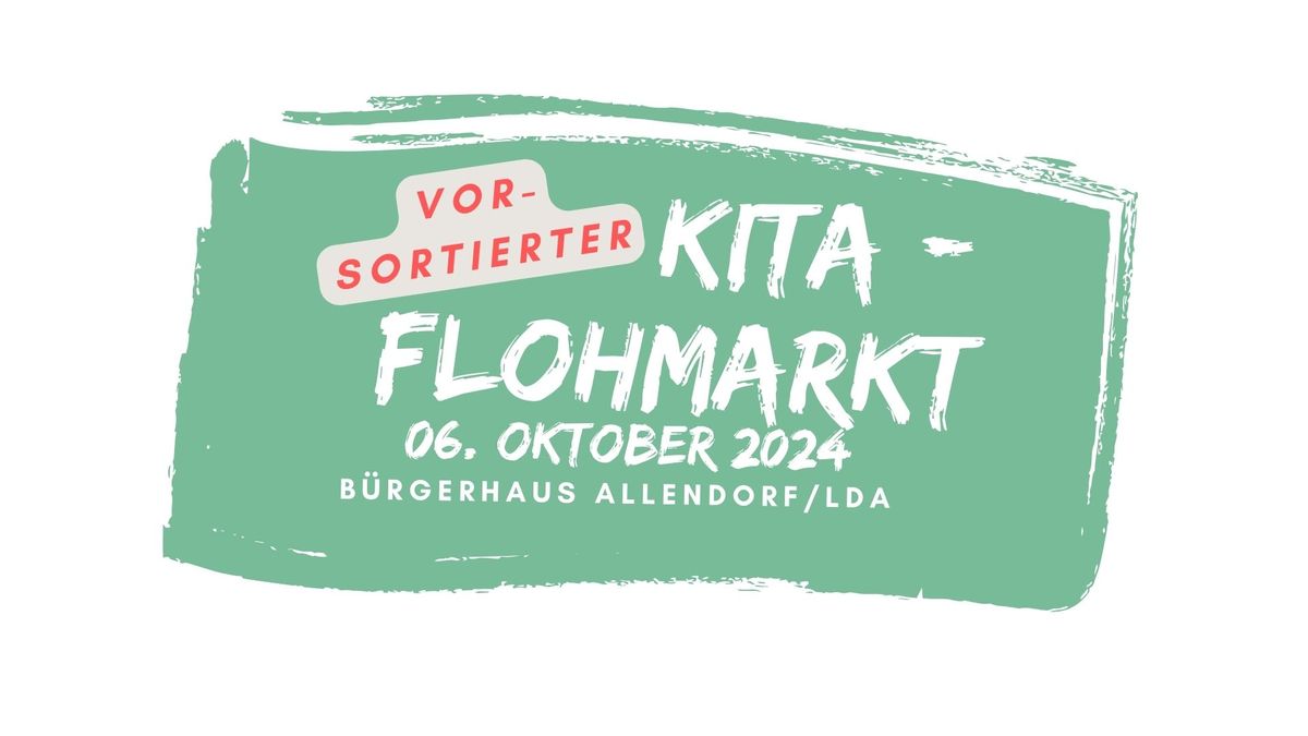 Vorsortierter KiTa Flohmarkt des EB der KiTa Nordeck - Winnen