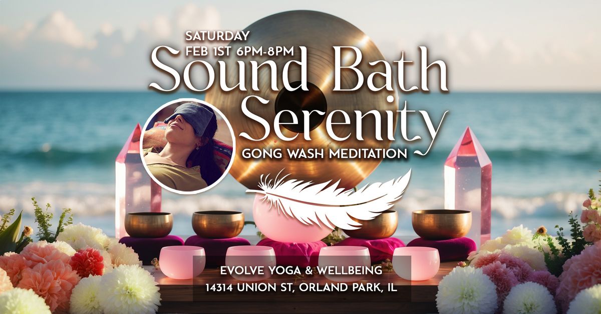 Sound Bath Serenity: Gong Wash Meditation