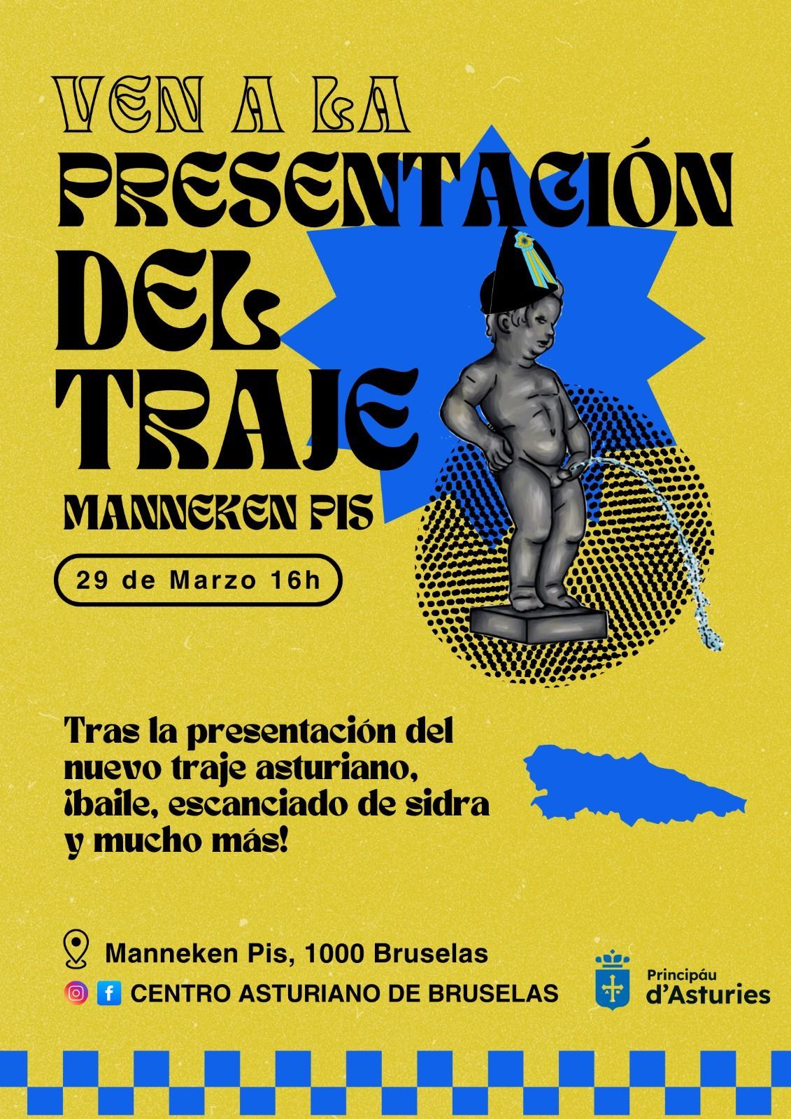 Presentaci\u00f3n del traje oficial del Centro asturiano