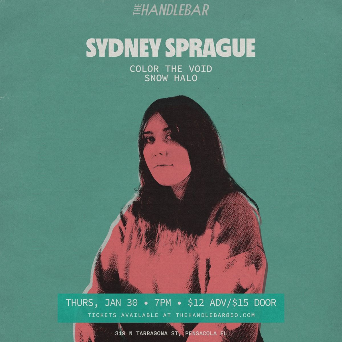 1\/30- Sydney Sprague, Color The Void, and Snow Halo 