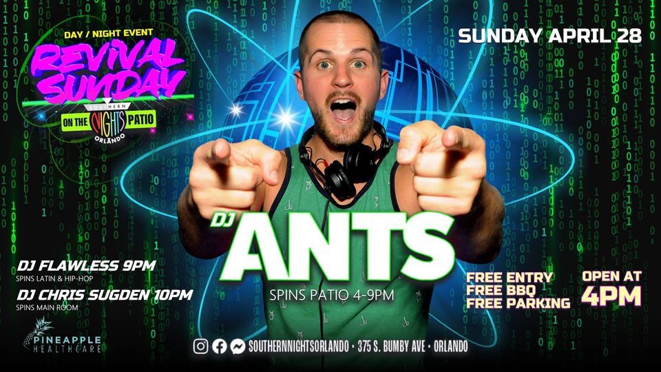 Dj Ants at Revival Sunday Funday 