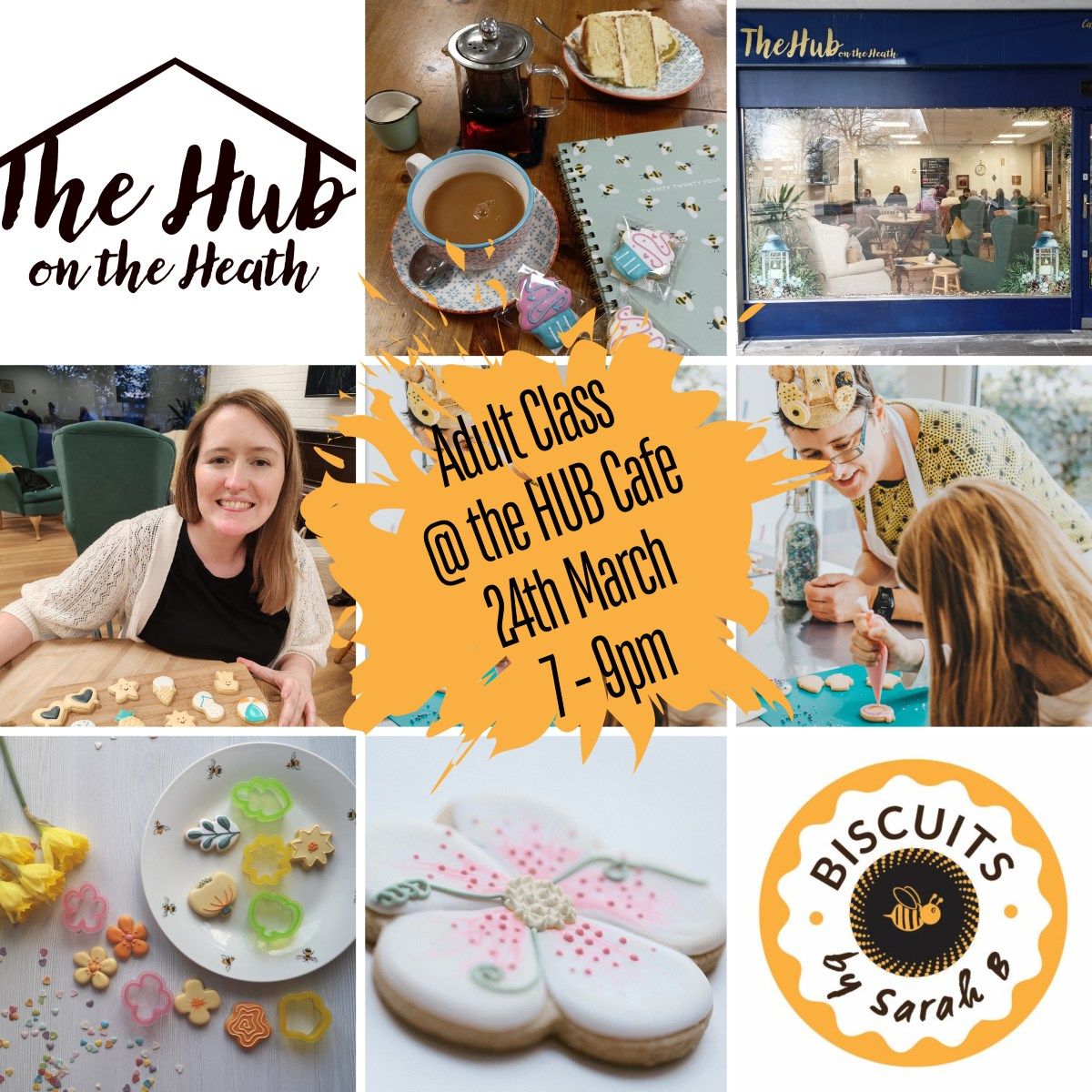 March Biscuit Decorating for Adults @ the HUB Cafe