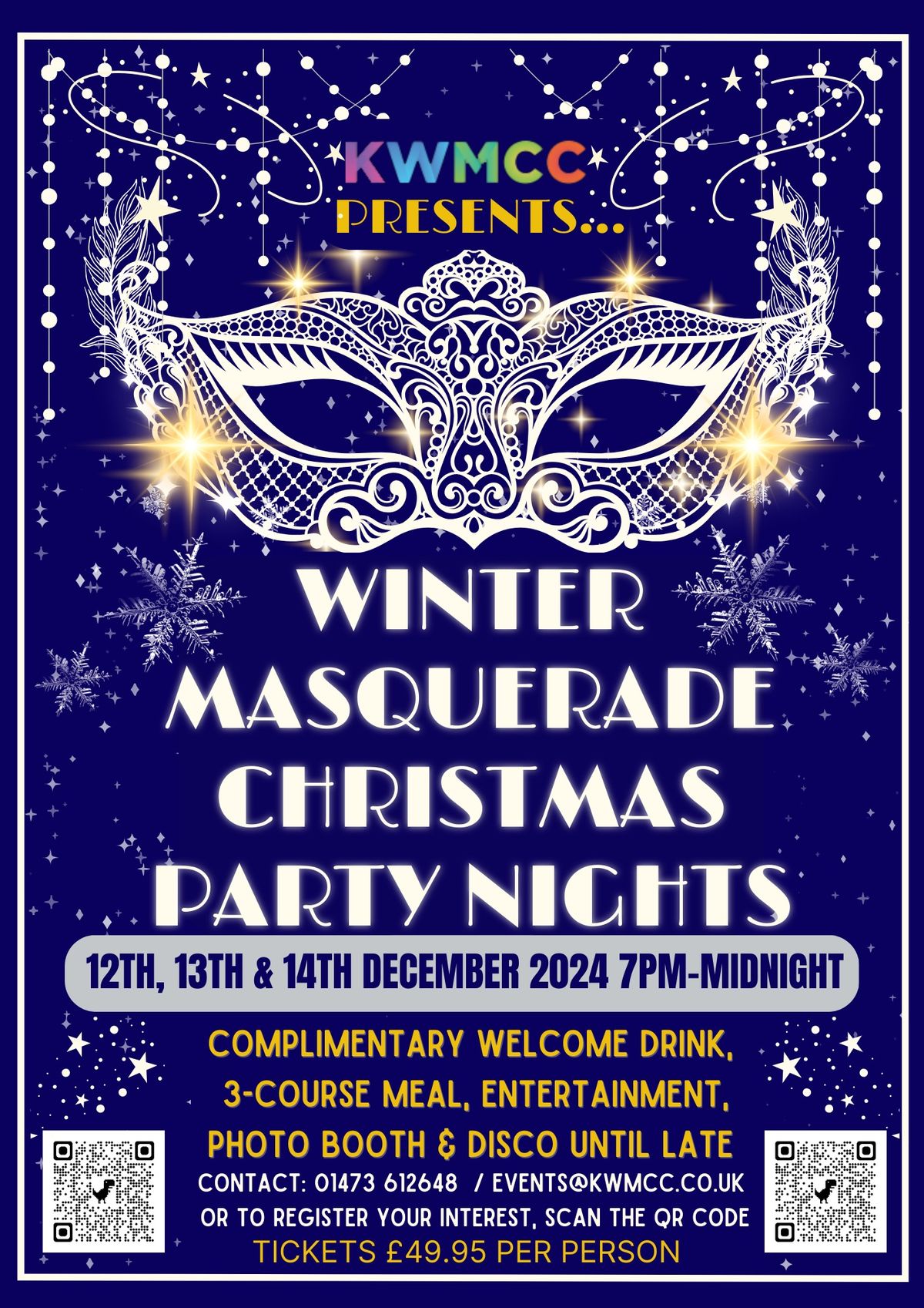 Winter Masquerade Christmas Party Nights