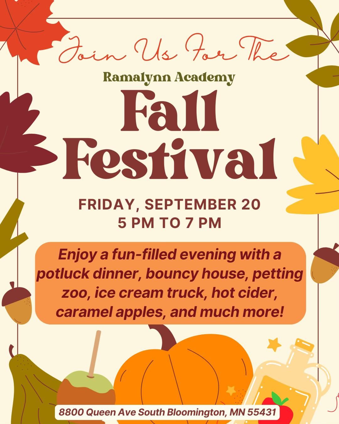 Ramalynn Academy Fall Festival