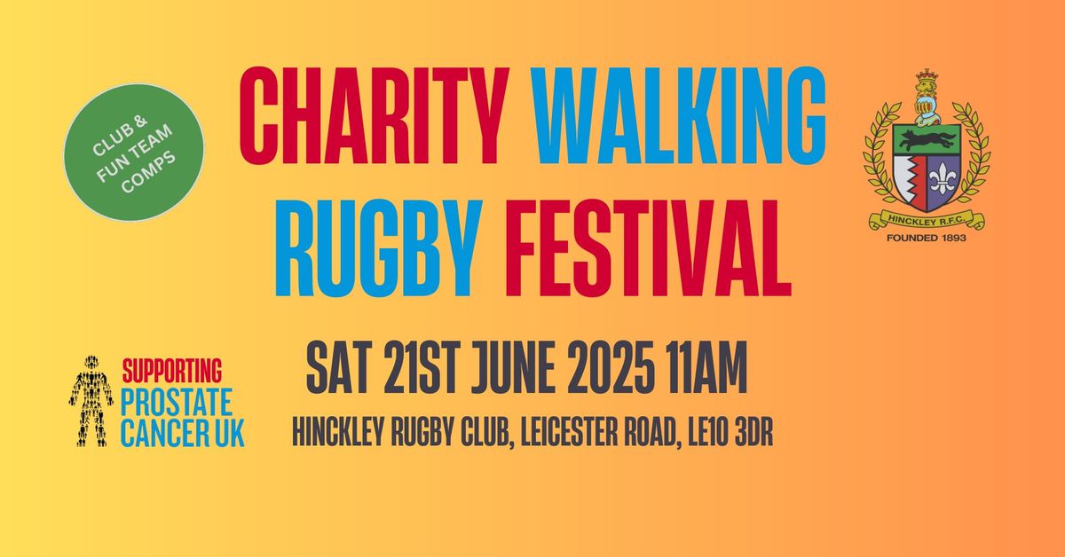 Hinckley RFC Charity Walking Rugby Festival