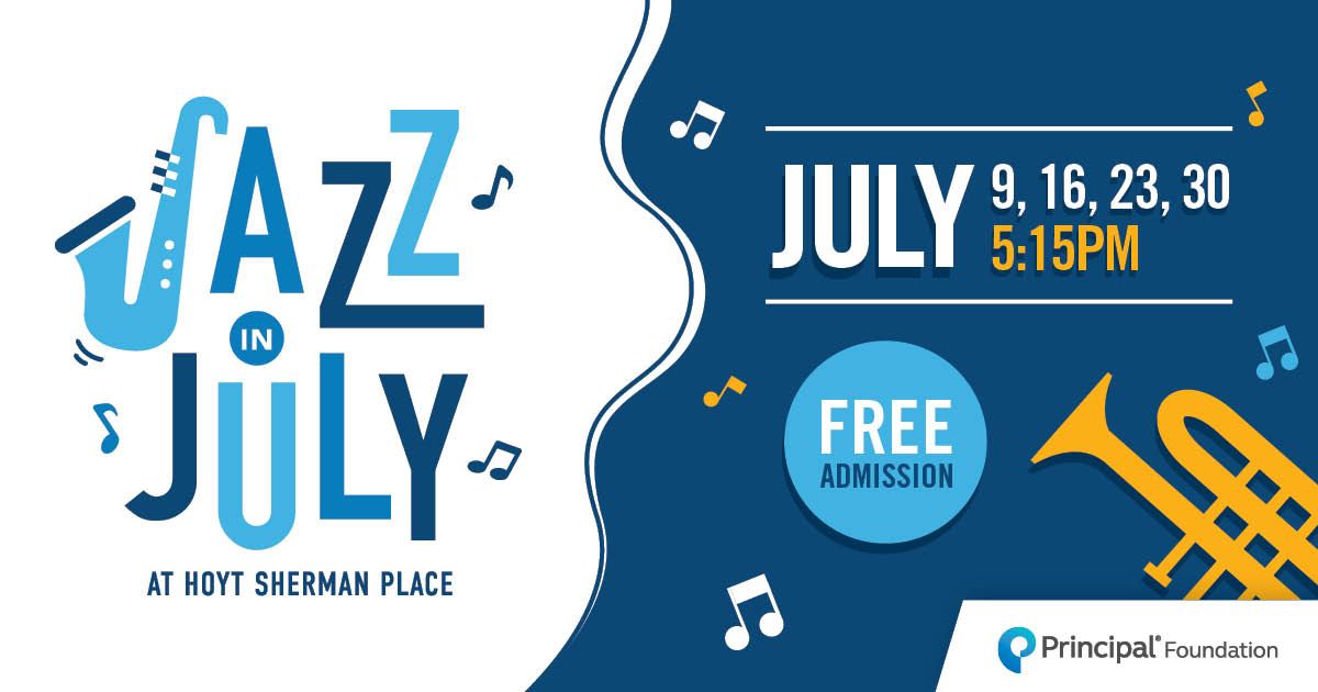 Jazz in July at Hoyt Sherman Place