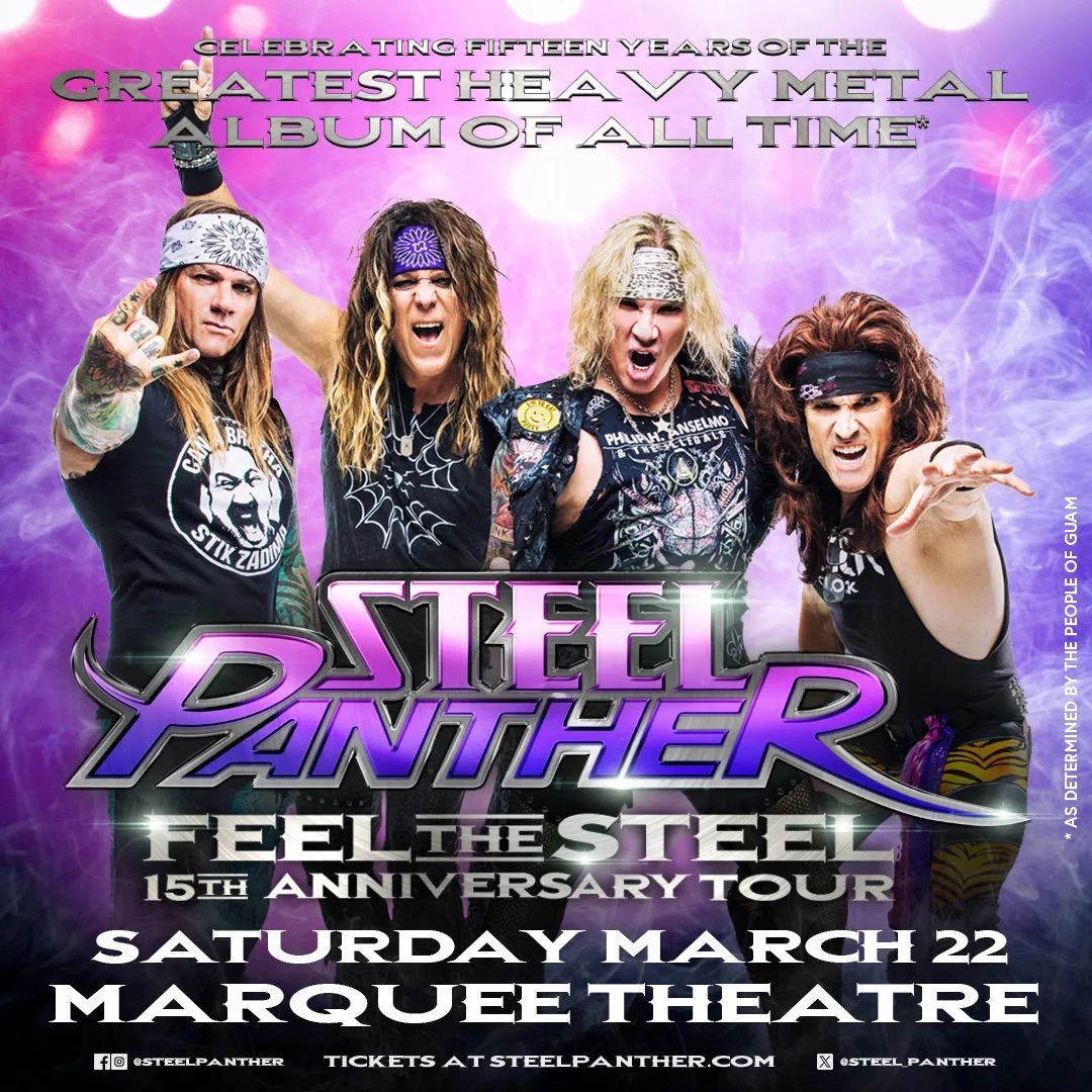 Steel Panther - Feel The Steel 15th Anniversary Tour