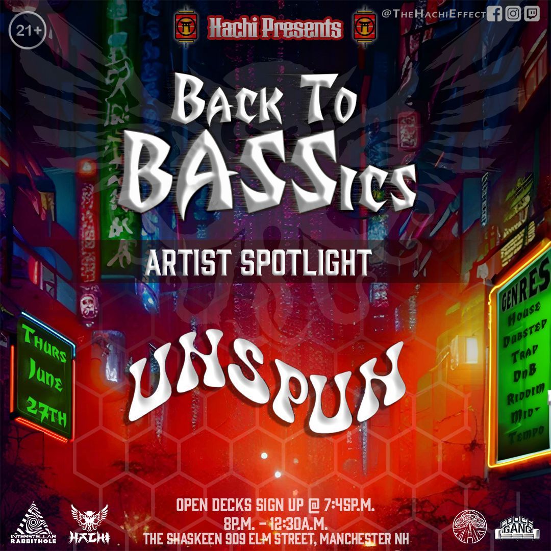 Hachi Presents : Back to BASSics Feat. Unspun