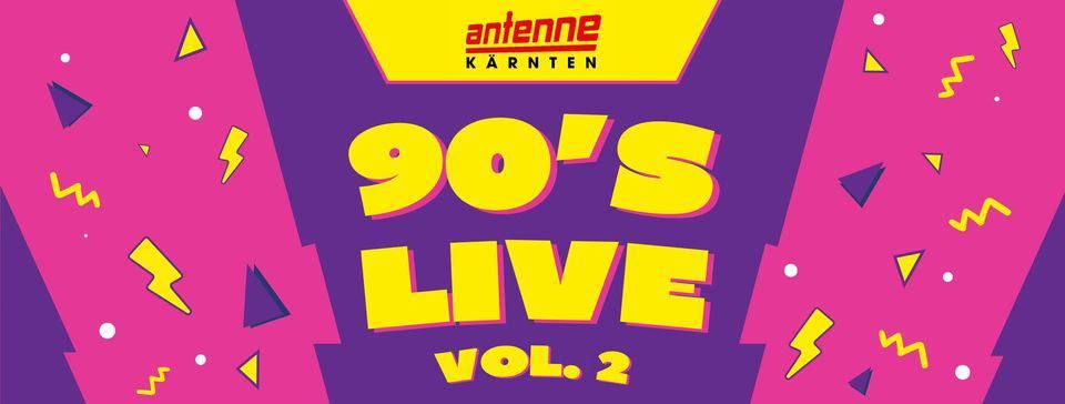 Antenne K\u00e4rnten 90's LIVE \u2022 Messearena Klagenfurt