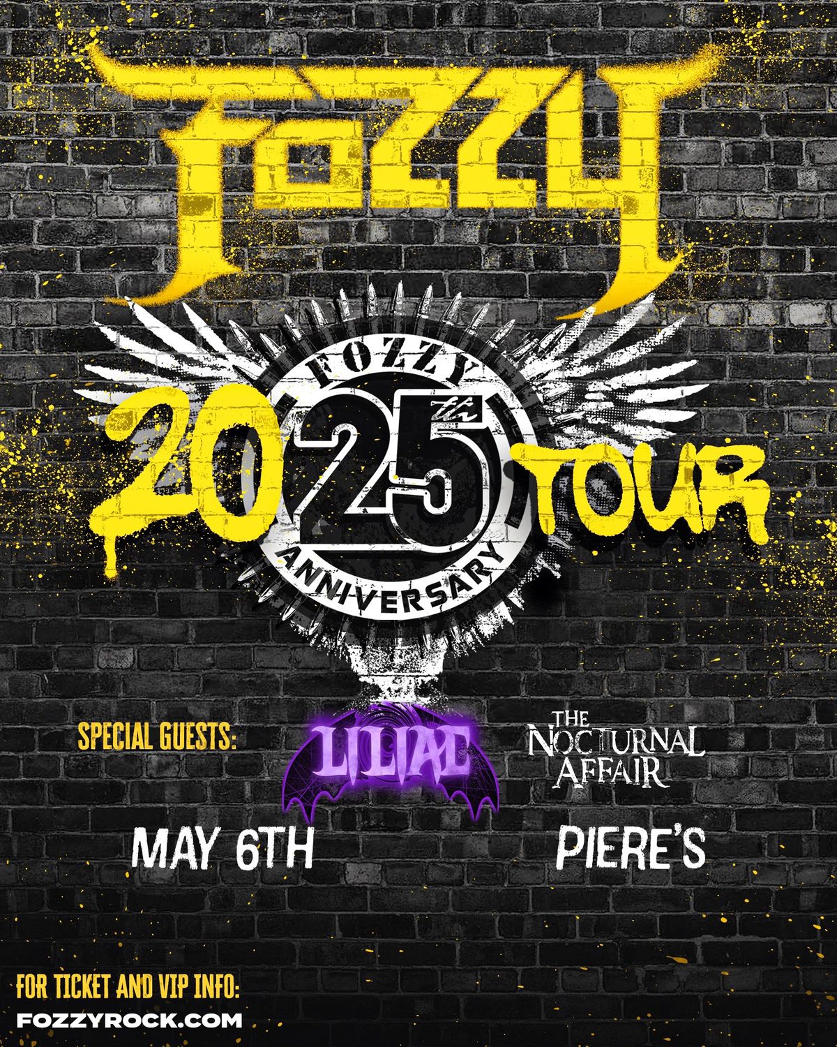 Fozzy in Piere's Main Room