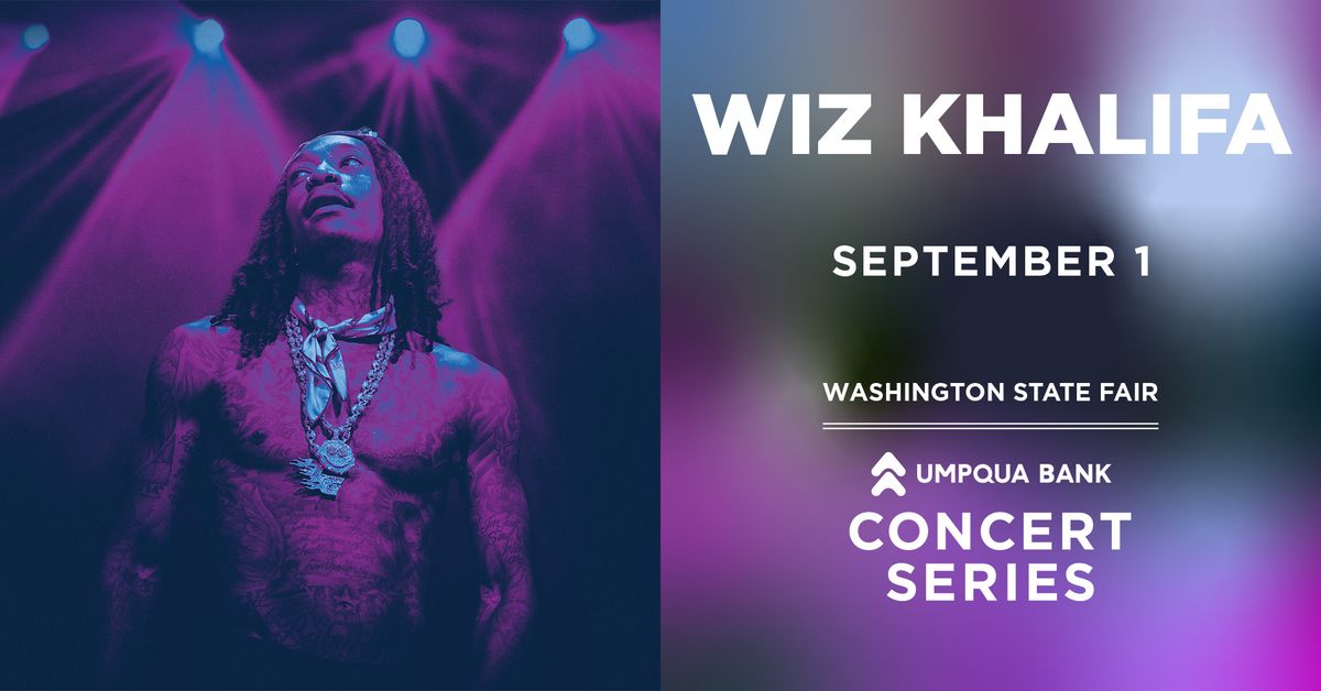 Wiz Khalifa at the Washington State Fair