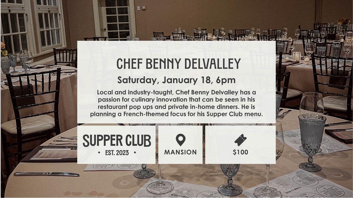 (SOLD OUT) Supper Club \u2014 Jan. 18