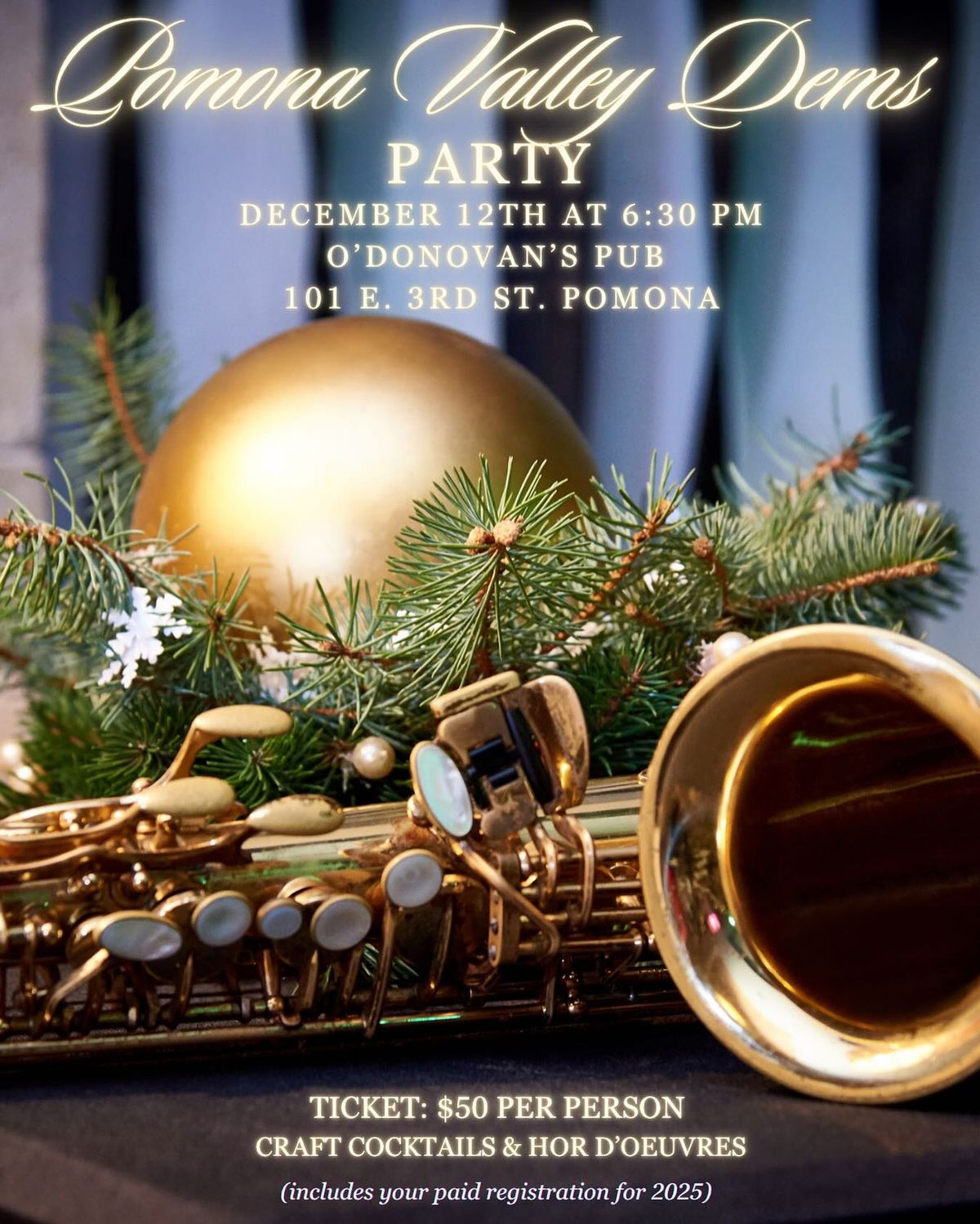 Pomona Valley Dems & Jazz