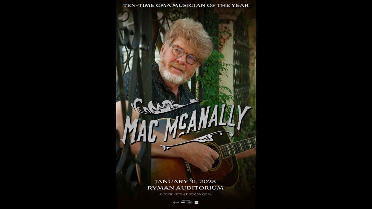 Mac McAnally at Ryman Auditorium