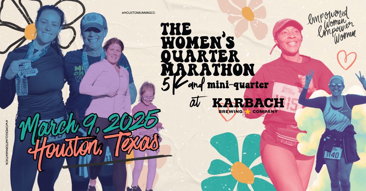 2025 Women's Quarter Marathon, 5K and mini-quarter