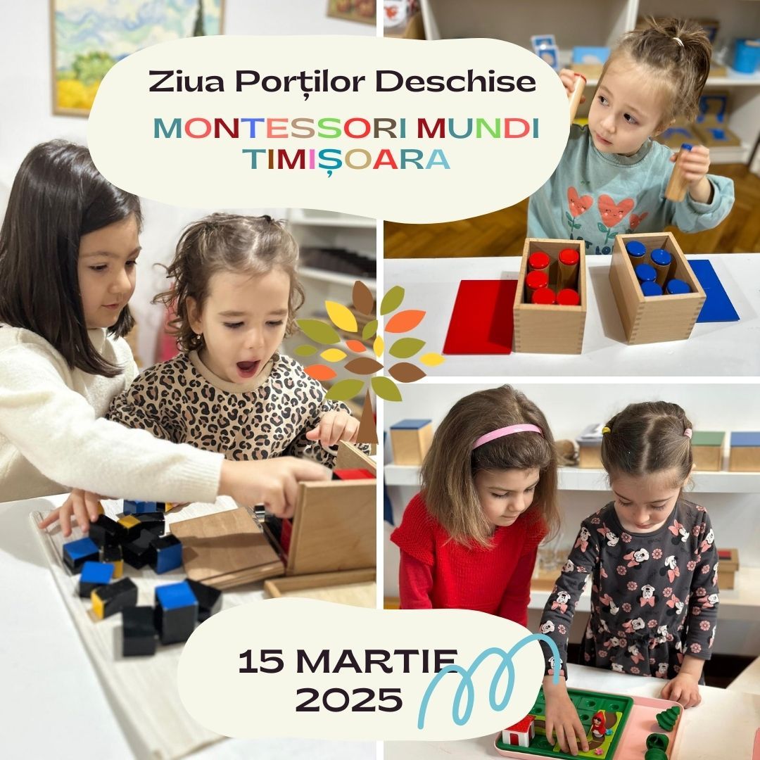 Ziua Por\u021bilor Deschise la Montessori Mundi Timi\u0219oara