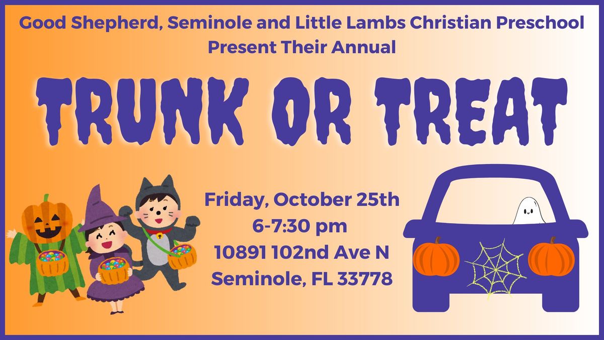 Trunk or Treat