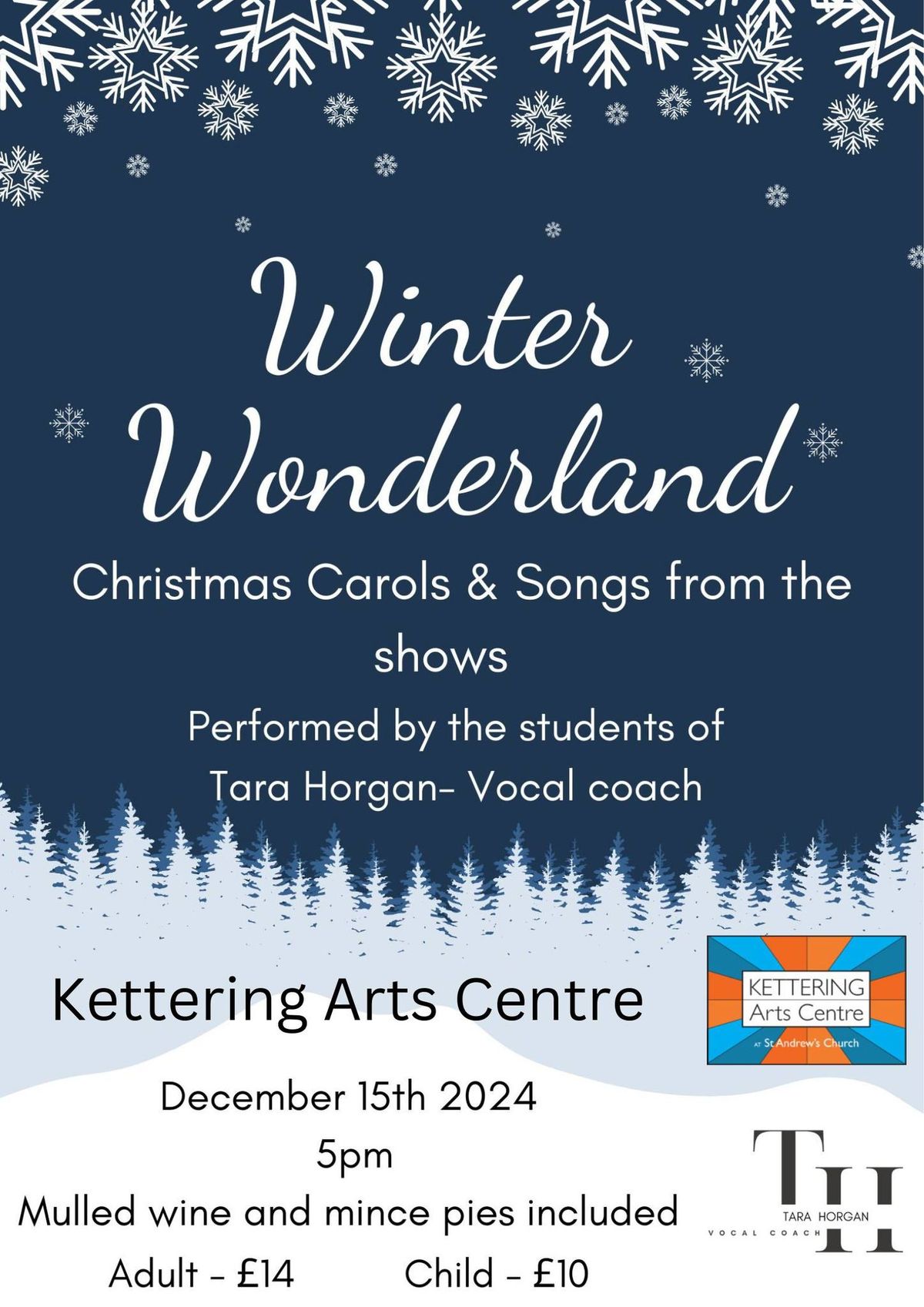 WINTER WONDERLAND: P - A Christmas Concert performed by the students of Tara Horgan - Vocal Coach