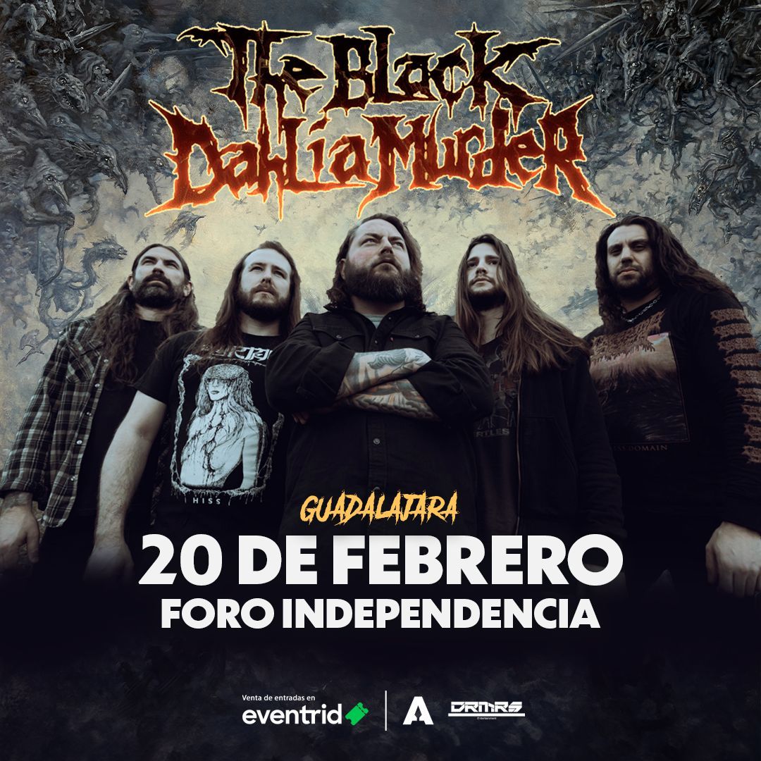 THE BLACK DAHLIA MURDER EN GUADALAJARA