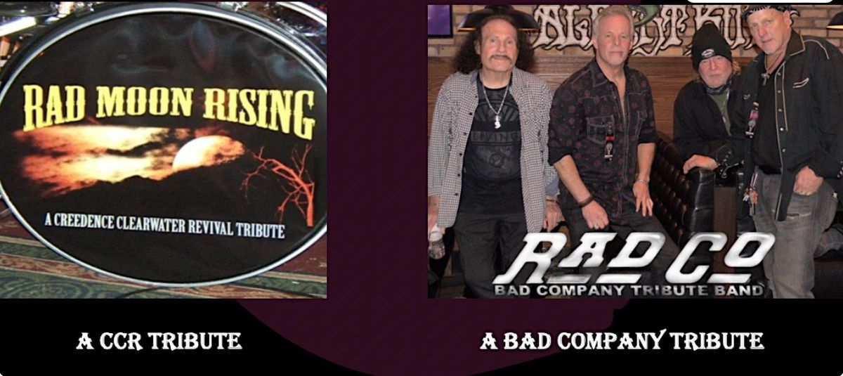 BAD CO. & CCR TRIBUTE SHOW! TICKETS SOLD ON EVENTBRITE.
