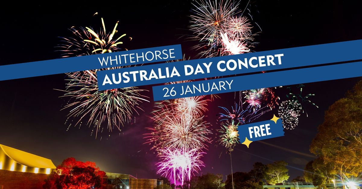 Whitehorse Australia Day Concert 