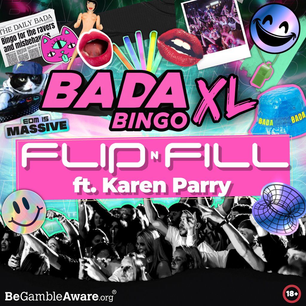 Bada Bingo XL Feat. Flip & Fill + Karen Parry - Morecambe