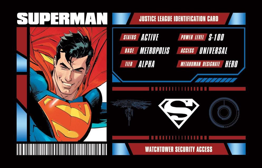 DC All In FREE Justice League Membership Card