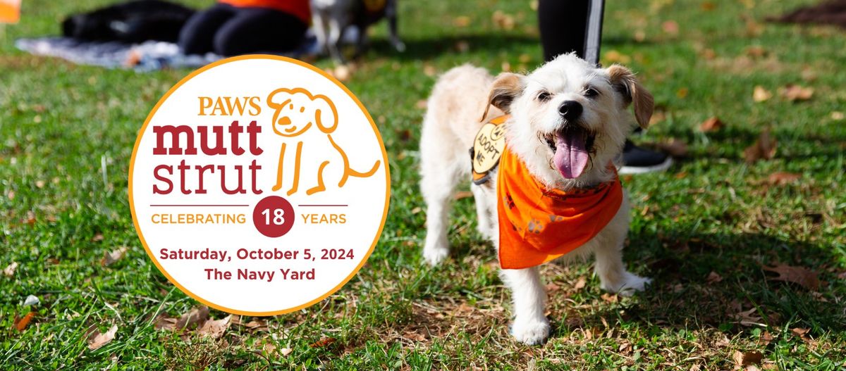 18th Annual PAWS Mutt Strut